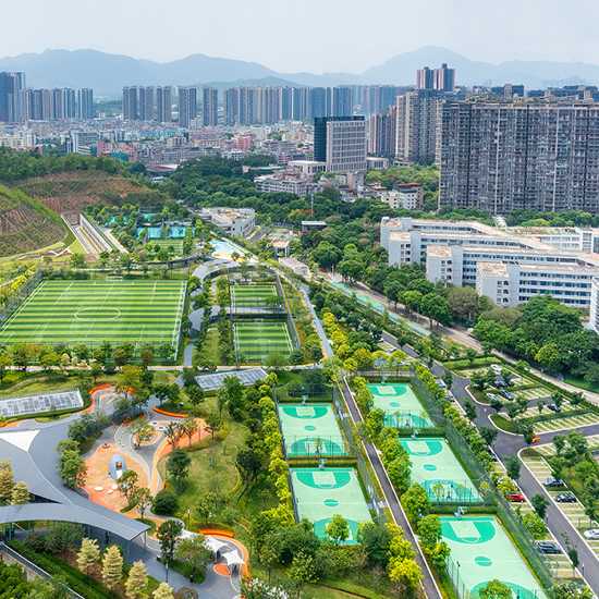 地鐵16號(hào)線龍城公園停車場上蓋及周邊區(qū)域景觀恢復(fù)工程園建及綠化工程